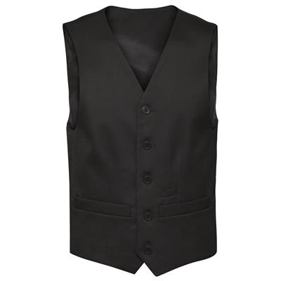 mens black waist coat